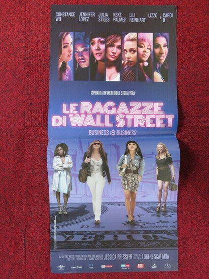 HUSTLERS ITALIAN LOCANDINA (26.5"x12.5") POSTER J LOPEZ CONSTANCE WU J. STILES Movie posters