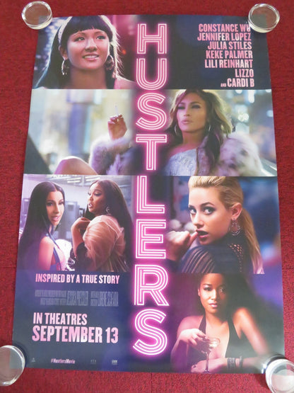 HUSTLERS US ONE SHEET ROLLED POSTER JENNIFER LOPEZ LIZZO CARDI B 2019 Rendezvous Cinema Movie posters