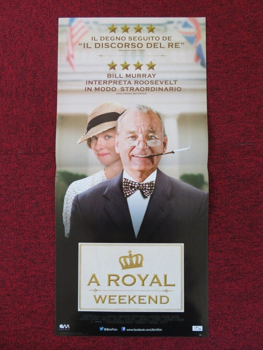 HYDE PARK ON HUDSON ITALIAN LOCANDINA (26.5"x12.5") POSTER B MURRAY 2012 Rendezvous Cinema Movie posters