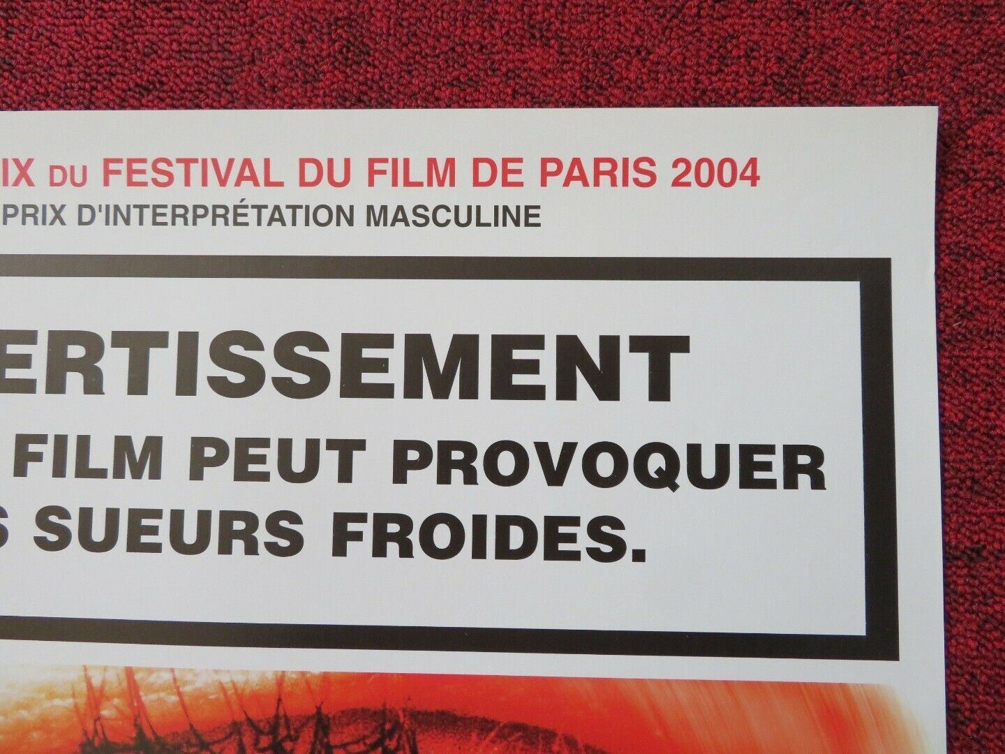 HYPNOTIC / Close Your Eyes FRENCH (16"x 21.5") POSTER GORAN VISNJIC 2002 Movie posters