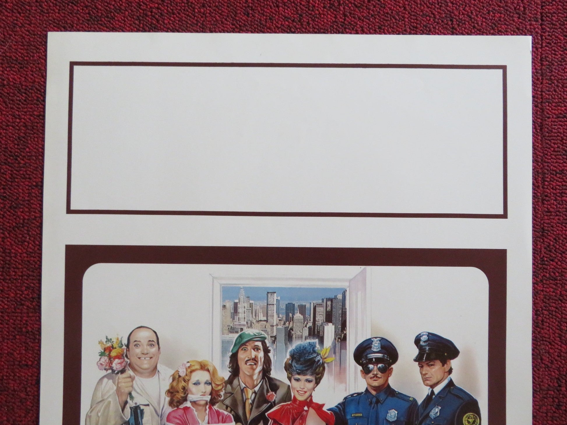 I 2 CRIMINALI PIU PAZZI DEL MONDO ITALIAN LOCANDINA POSTER LOUISE LASSER 1985 Rendezvous Cinema Movie posters