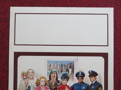 I 2 CRIMINALI PIU PAZZI DEL MONDO ITALIAN LOCANDINA POSTER LOUISE LASSER 1985 Rendezvous Cinema Movie posters