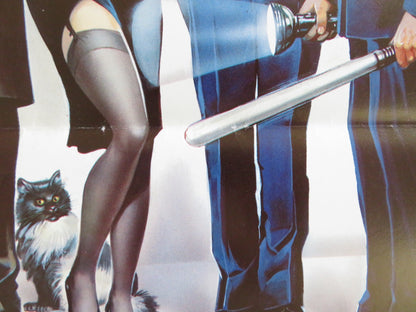 I 2 CRIMINALI PIU PAZZI DEL MONDO ITALIAN LOCANDINA POSTER LOUISE LASSER 1985 Rendezvous Cinema Movie posters