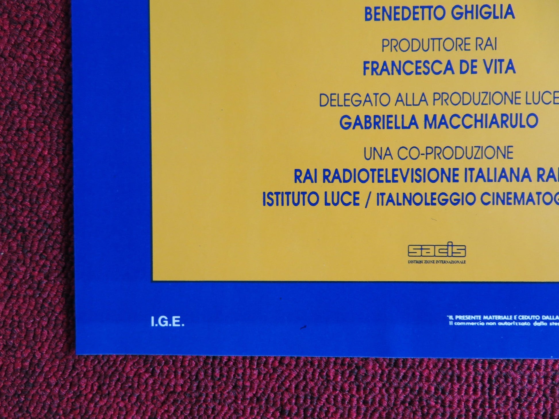 I 600 GIORNI DI SALO - B ITALIAN FOTOBUSTA POSTER ORESTE RIZZINI D CARRETTA 1991 Rendezvous Cinema Movie posters