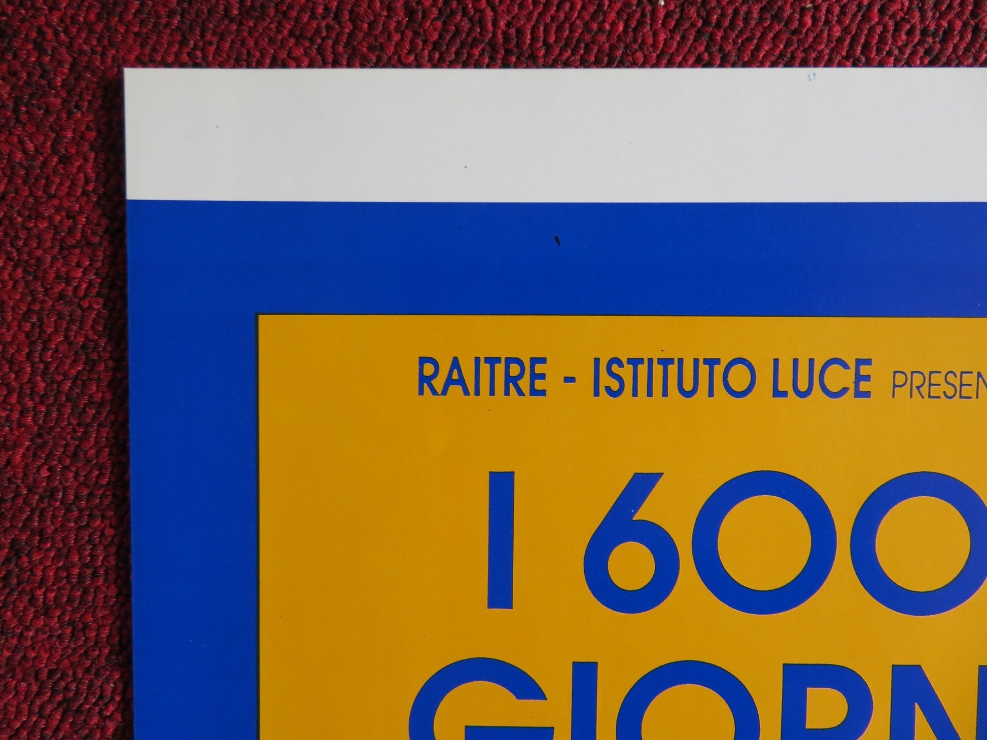 I 600 GIORNI DI SALO - C ITALIAN FOTOBUSTA POSTER ORESTE RIZZINI D CARRETTA 1991 Rendezvous Cinema Movie posters