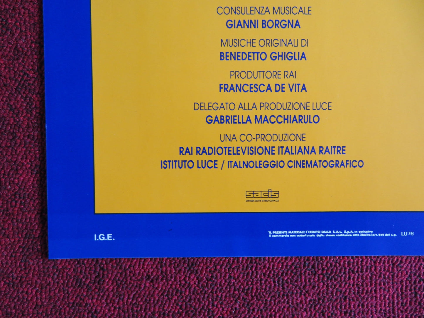 I 600 GIORNI DI SALO - C ITALIAN FOTOBUSTA POSTER ORESTE RIZZINI D CARRETTA 1991 Rendezvous Cinema Movie posters
