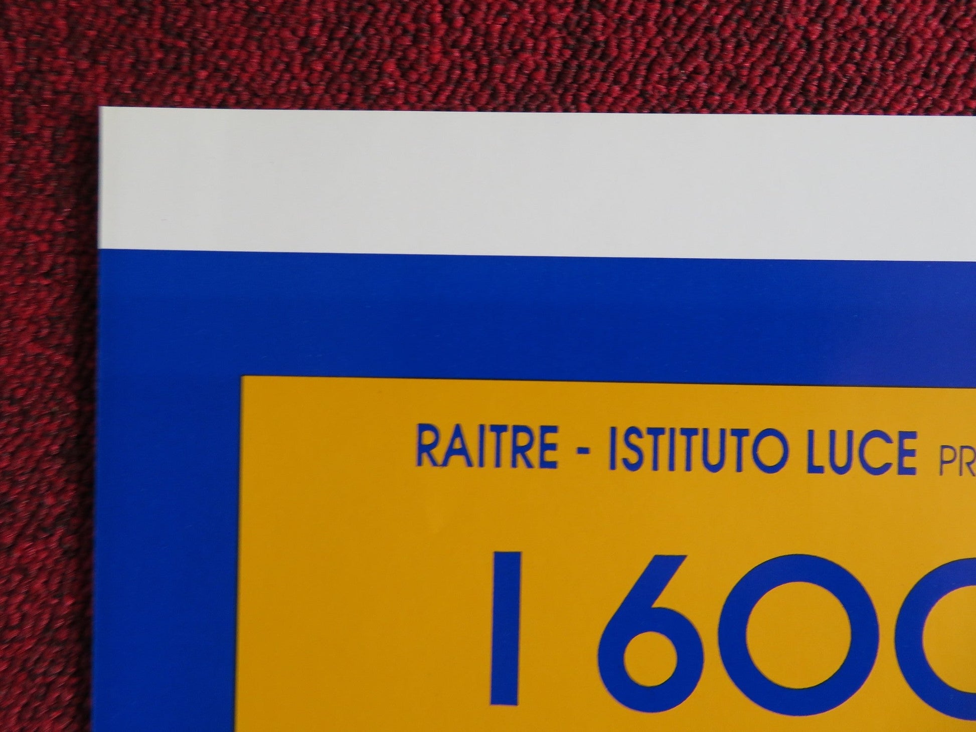 I 600 GIORNI DI SALO - D ITALIAN FOTOBUSTA POSTER ORESTE RIZZINI D CARRETTA 1991 Rendezvous Cinema Movie posters