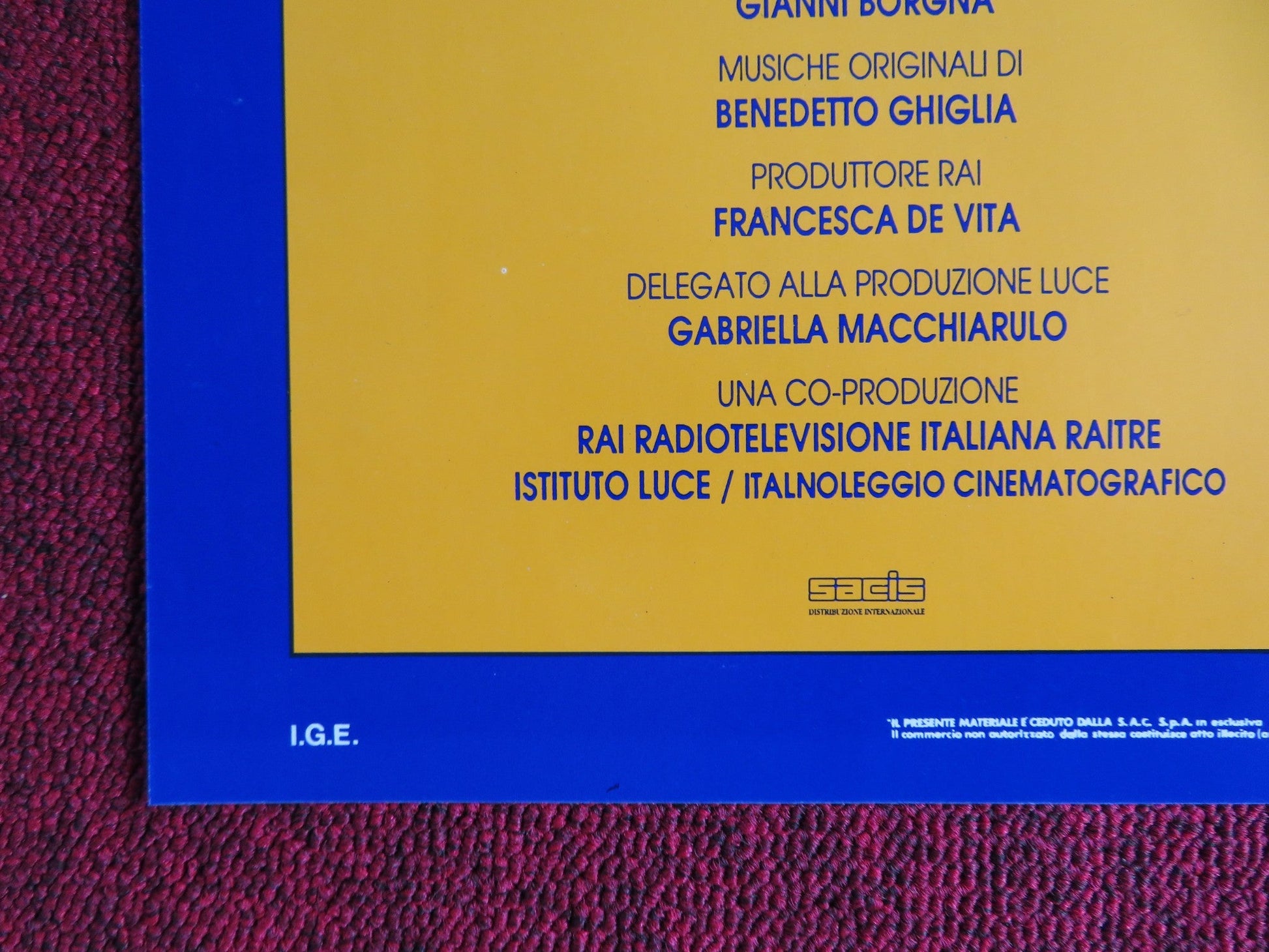 I 600 GIORNI DI SALO - F ITALIAN FOTOBUSTA POSTER ORESTE RIZZINI D CARRETTA 1991 Rendezvous Cinema Movie posters