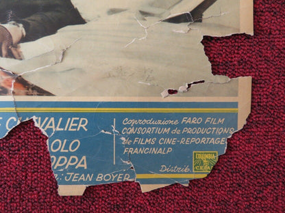 I 7 PECCTI DI PAPA / MY SEVEN LITTLE SINS - D ITALIAN FOTOBUSTA POSTER 1954 Movie posters