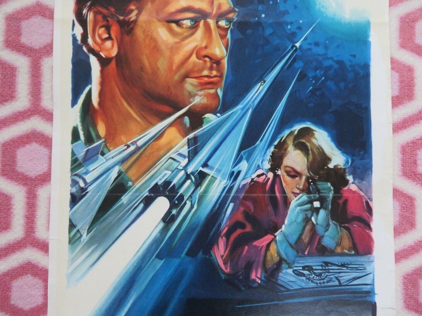 I AIM AT THE STARS ITALIAN LOCANDINA (27.5" x 13.5") POSTER CUTY JURGENS 1960 Movie posters