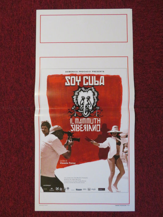 I AM CUBA, THE SIBERIAN MAMMOTH ITALIAN LOCANDINA POSTER VICENTE FERRAZ 2005 Rendezvous Cinema Movie posters
