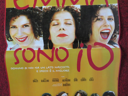 I AM EMMA ITALIAN LOCANDINA POSTER CECILIA DAZZI MARCO GIALLINI 2002 Rendezvous Cinema Movie posters