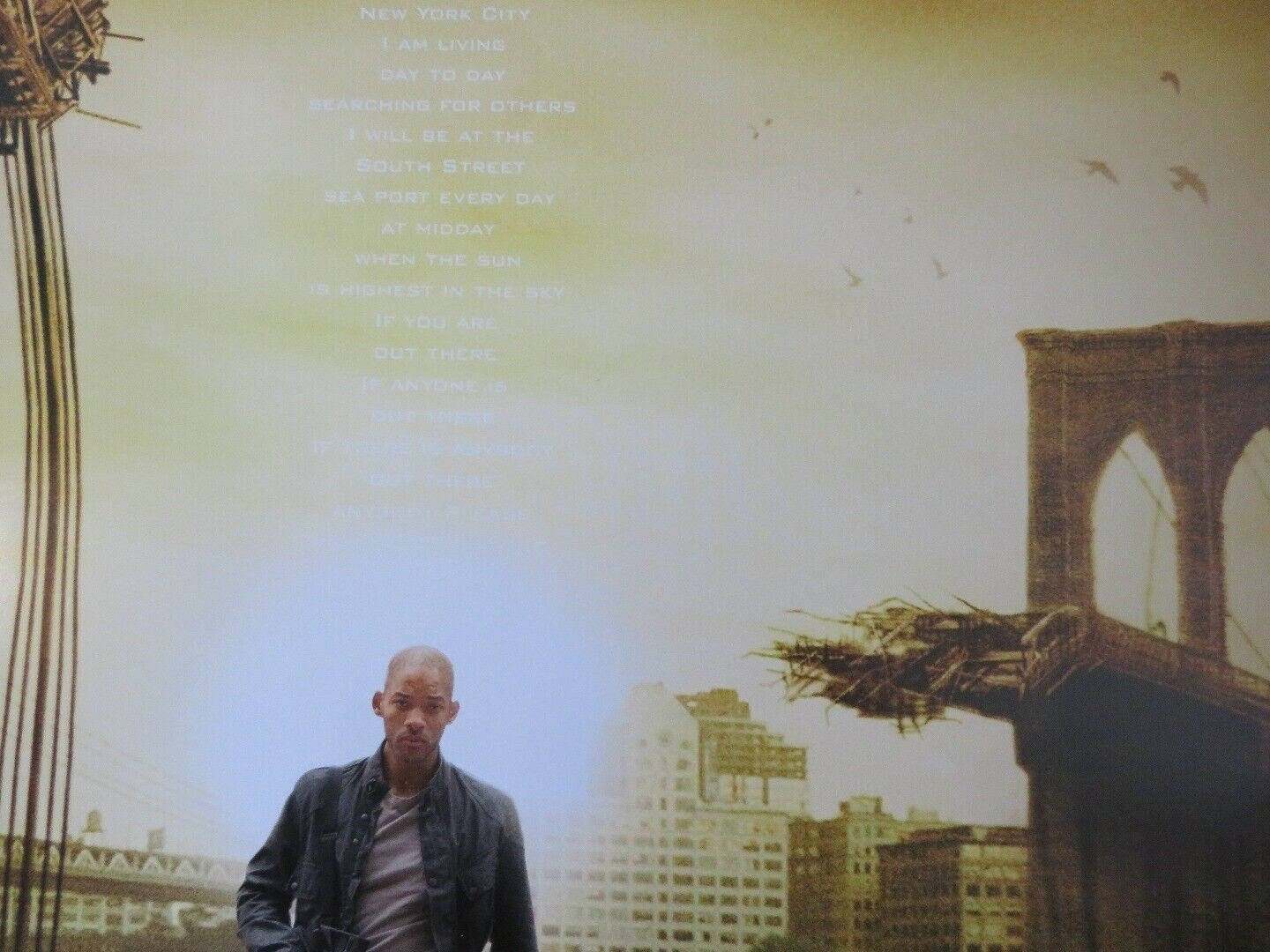I AM LEGEND US ROLLED POSTER WILL SMITH 2007 - Rendezvous Cinema