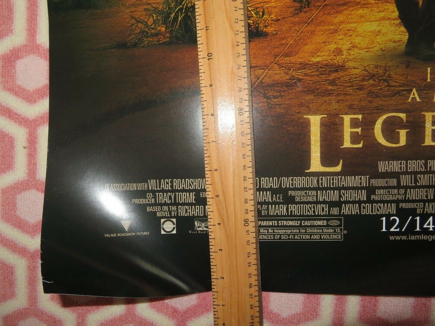 I AM LEGEND US ROLLED POSTER WILL SMITH 2007 - Rendezvous Cinema