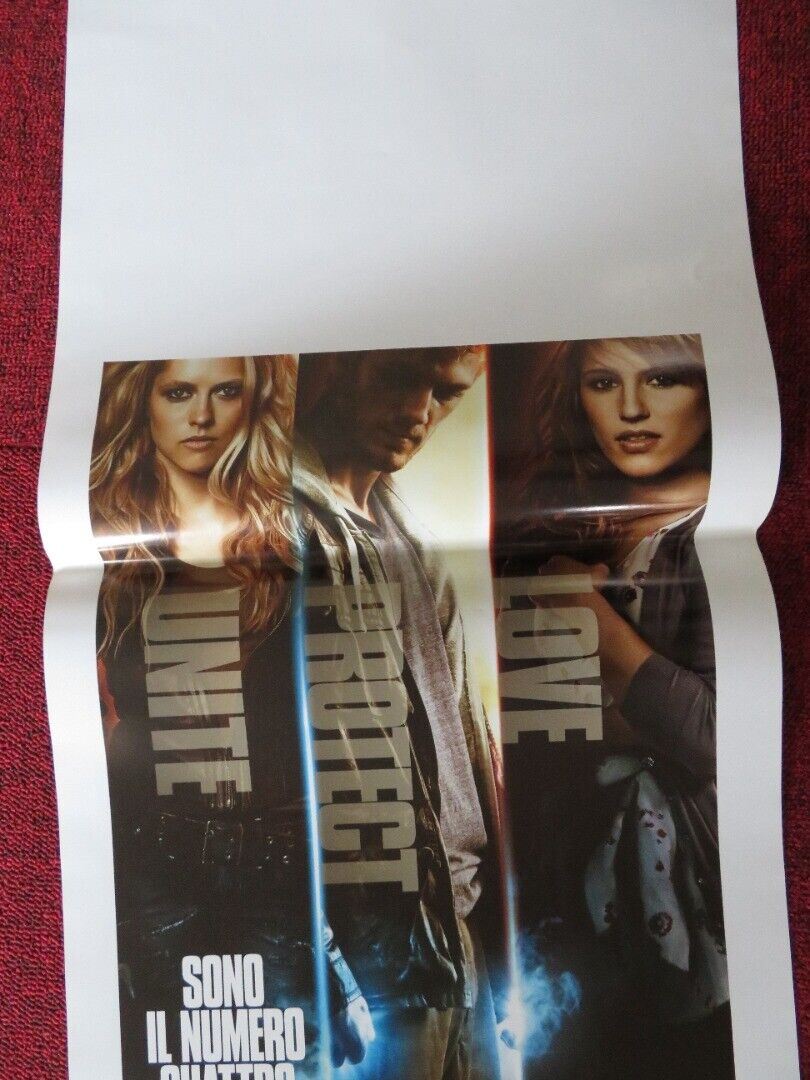 I AM NUMBER FOUR ITALIAN LOCANDINA (27.5"x13") POSTER ALEX PETTYFER 2011 Movie posters