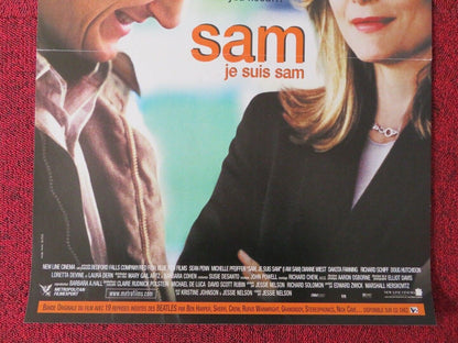 I AM SAM FRENCH (15"x 21") POSTER SEAN PENN MICHELLE PFEIFFER 2001 Movie posters