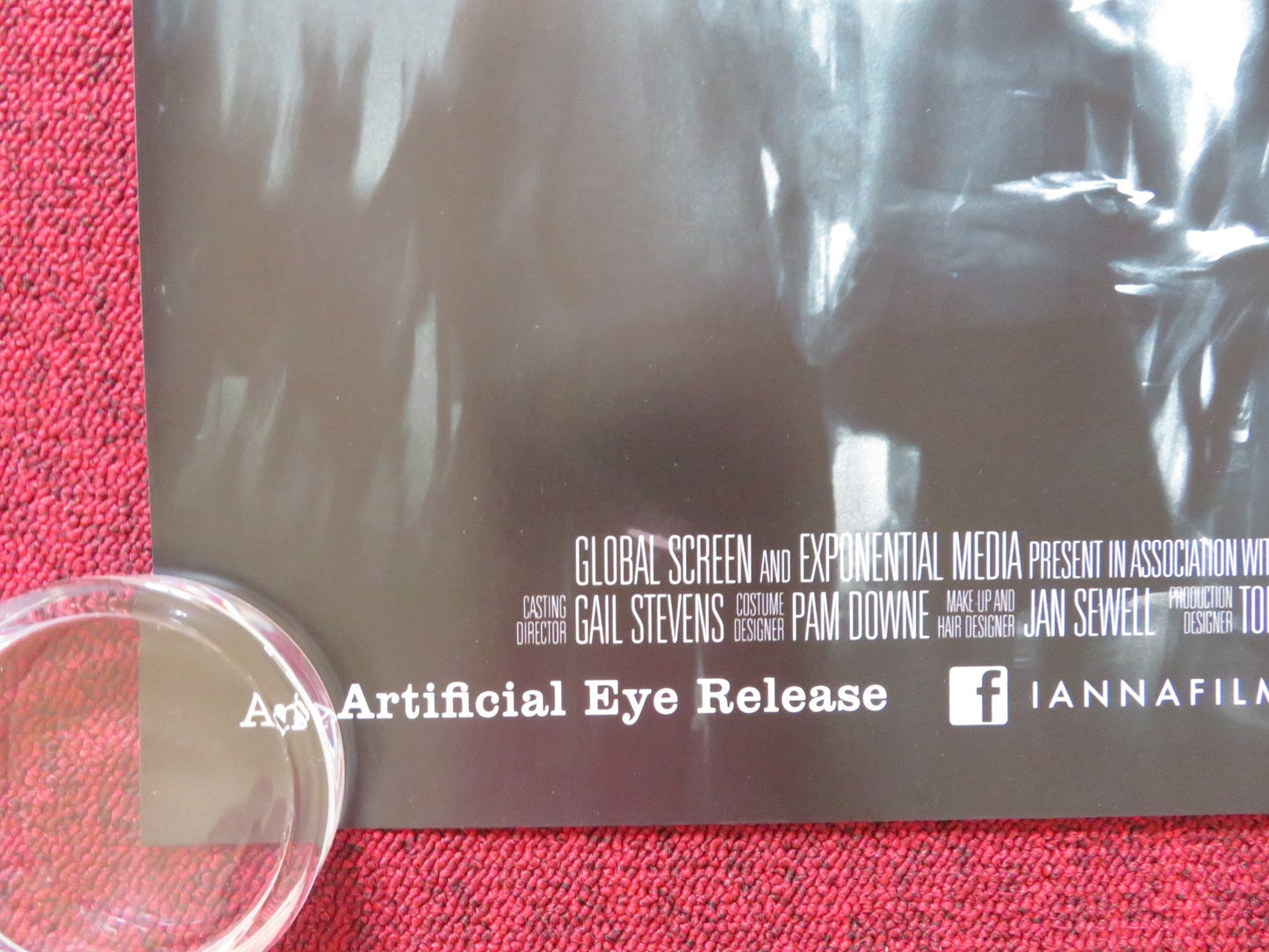 I, ANNA UK QUAD ROLLED POSTER CHARLOTTE RAMPLING GABRIEL BYRNE 2012 Rendezvous Cinema Movie posters