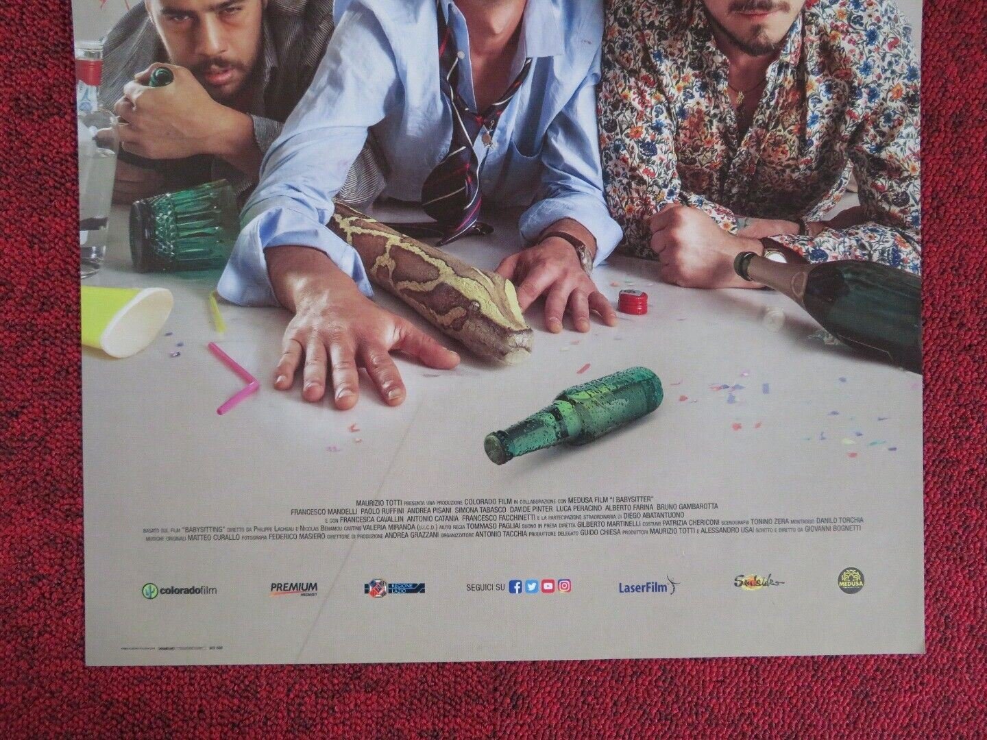 I BABYSITTER ITALIAN LOCANDINA (26.5"x12.5") POSTER FRANCESCA CAVALLIN 2016 Movie posters