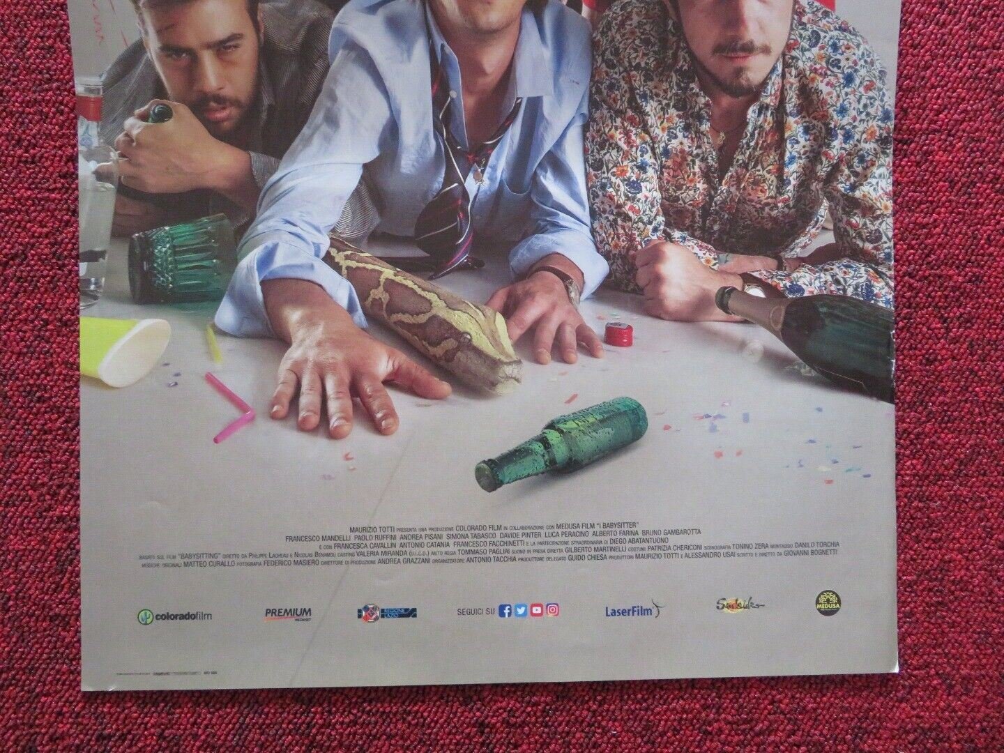 I BABYSITTER ITALIAN LOCANDINA (27"x12.5") POSTER FRANCESCO MANDELLI 2016 - Rendezvous Cinema