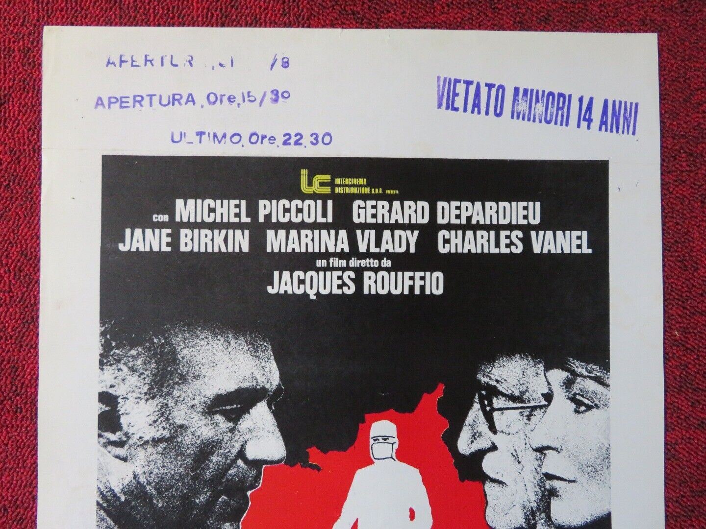 I BARONI DELLA MEDICINA ITALIAN LOCANDINA (27.5"x13") POSTER 1976 Movie posters