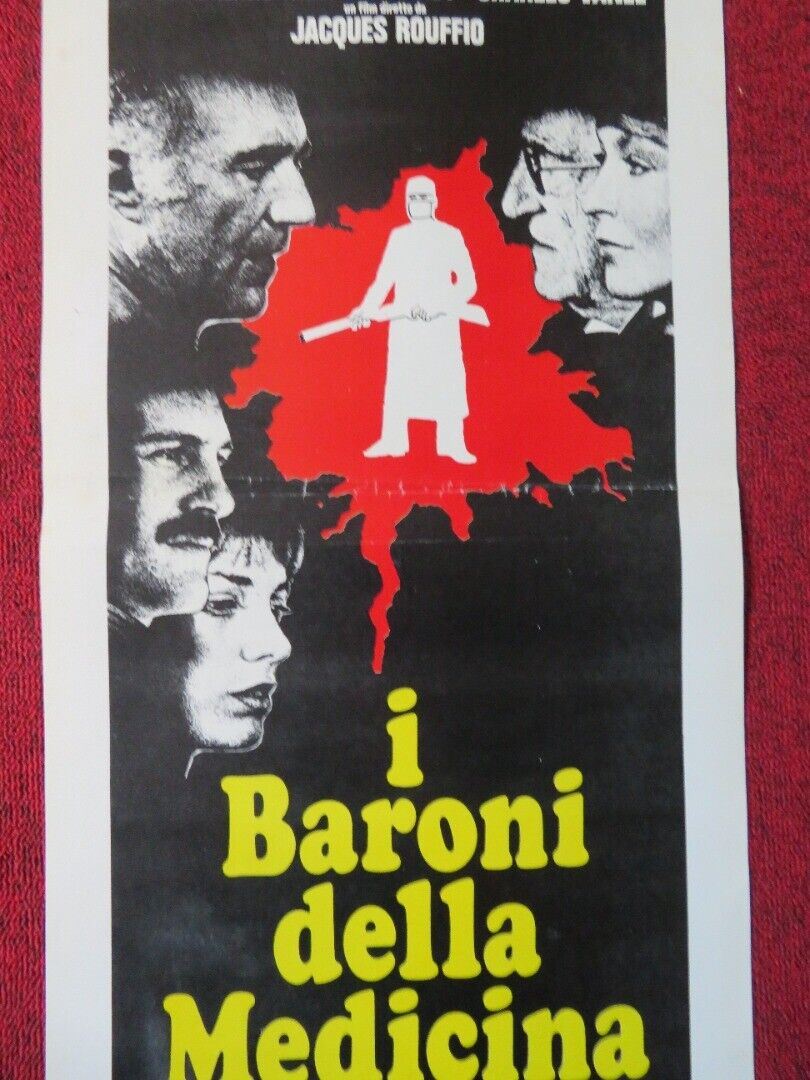 I BARONI DELLA MEDICINA ITALIAN LOCANDINA (27.5"x13") POSTER 1976 Movie posters