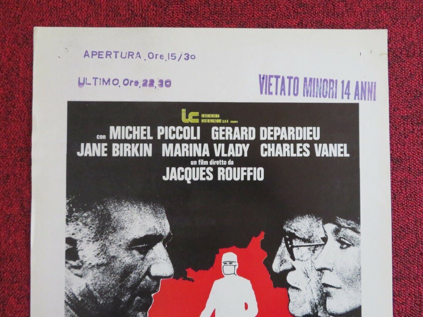 I BARONI DELLA MEDICINA ITALIAN LOCANDINA (27.5"x13") POSTER G DEPARDI 1975 - Rendezvous Cinema