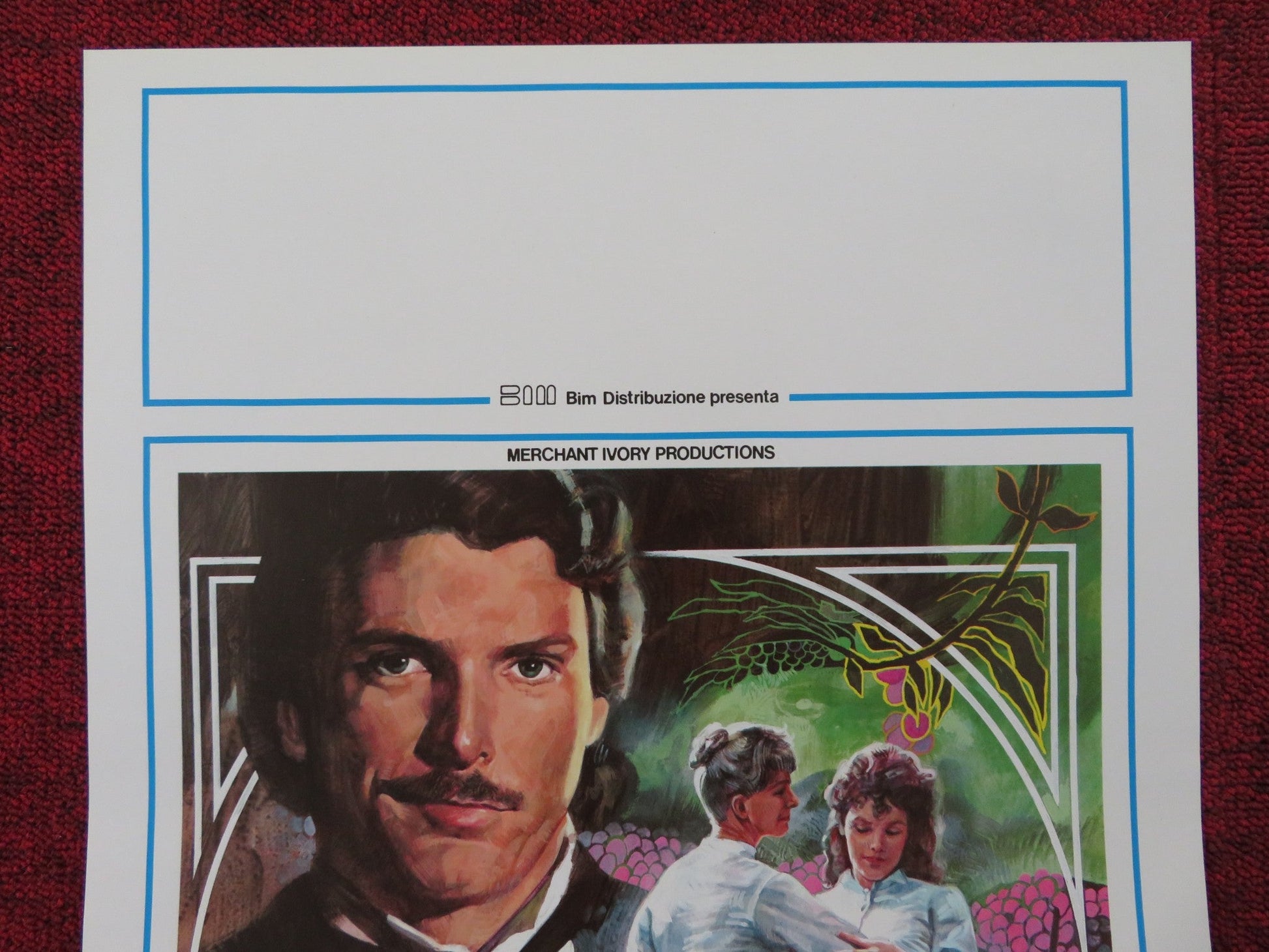 I BOSTONIANI ITALIAN LOCANDINA POSTER CHRISTOPHER REEVE VANESSA REDGRAVE 1986 Rendezvous Cinema Movie posters