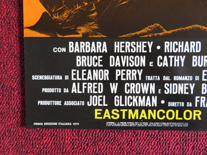 I BREVI GIORNI SELVAGGI / Last Summer - C ITALIAN FOTOBUSTA POSTER R THOMAS 1969 Rendezvous Cinema Movie posters