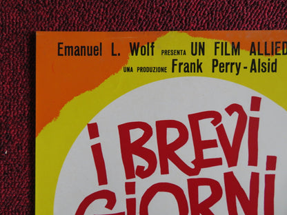 I BREVI GIORNI SELVAGGI / Last Summer - C ITALIAN FOTOBUSTA POSTER R THOMAS 1969 Rendezvous Cinema Movie posters