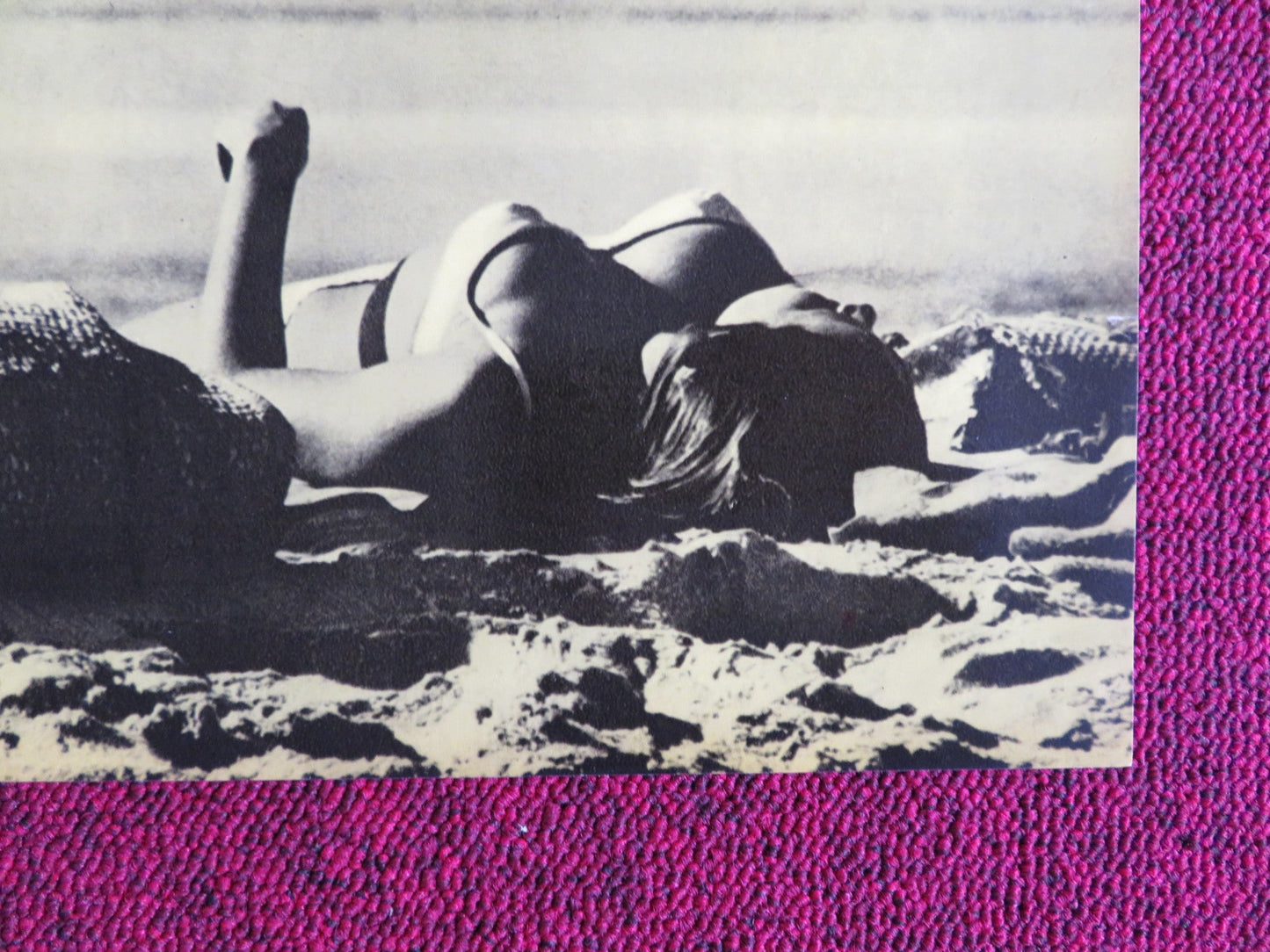 I BREVI GIORNI SELVAGGI / Last Summer - D ITALIAN FOTOBUSTA POSTER HERSHEY 1969 Rendezvous Cinema Movie posters