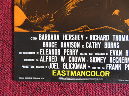 I BREVI GIORNI SELVAGGI / Last Summer - E ITALIAN FOTOBUSTA POSTER HERSHEY 1969 Rendezvous Cinema Movie posters