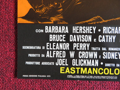 I BREVI GIORNI SELVAGGI / Last Summer - F ITALIAN FOTOBUSTA POSTER HERSHEY 1969 Rendezvous Cinema Movie posters