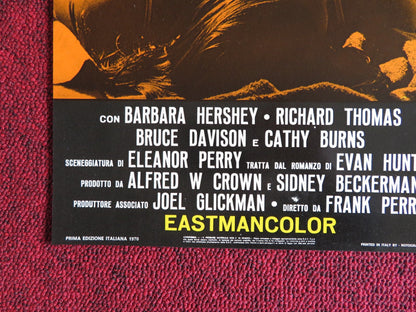 I BREVI GIORNI SELVAGGI / Last Summer - G ITALIAN FOTOBUSTA POSTER THOMAS 1969 Rendezvous Cinema Movie posters