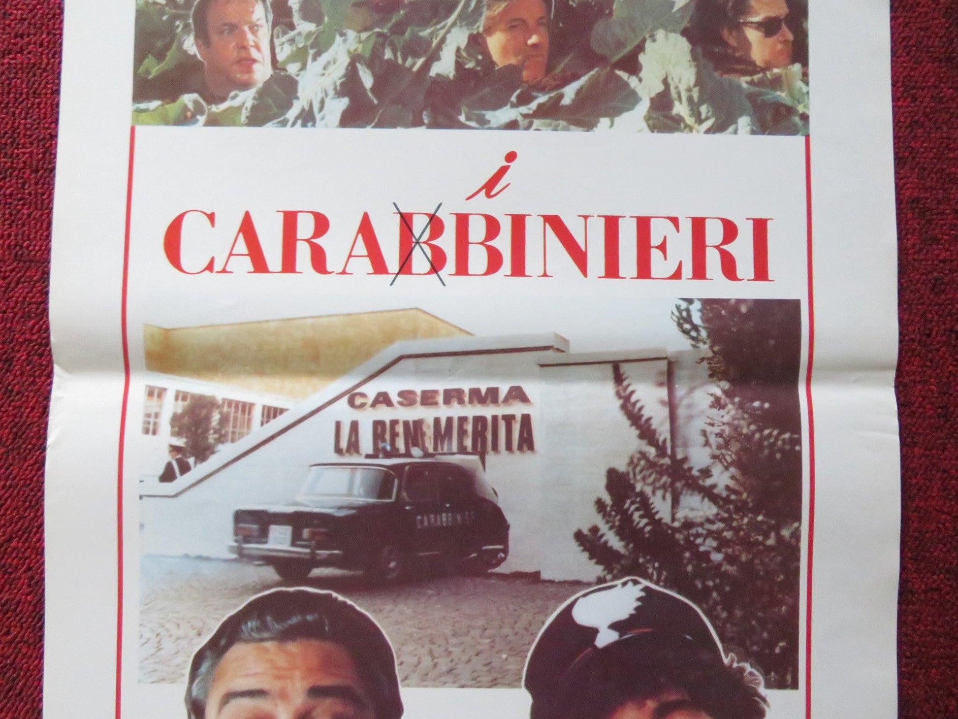 I CARABBINIERI ITALIAN LOCANDINA POSTER GIORGIO BRACARDI DIEGO ABATANTUONO 1981 Rendezvous Cinema Movie posters