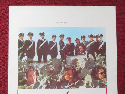 I CARABBINIERI ITALIAN LOCANDINA POSTER GIORGIO BRACARDI DIEGO ABATANTUONO 1981 Rendezvous Cinema Movie posters
