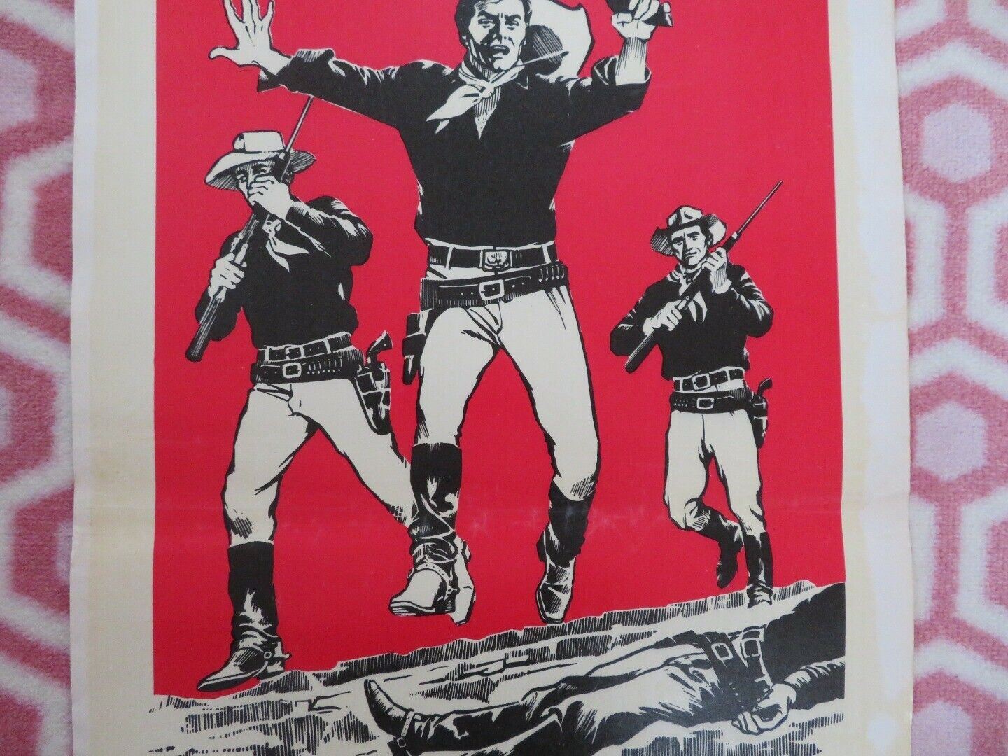 I COLORADOS ITALIAN LOCANDINA (27.5"x13.5") POSTER RICK JASON 1965 Movie posters