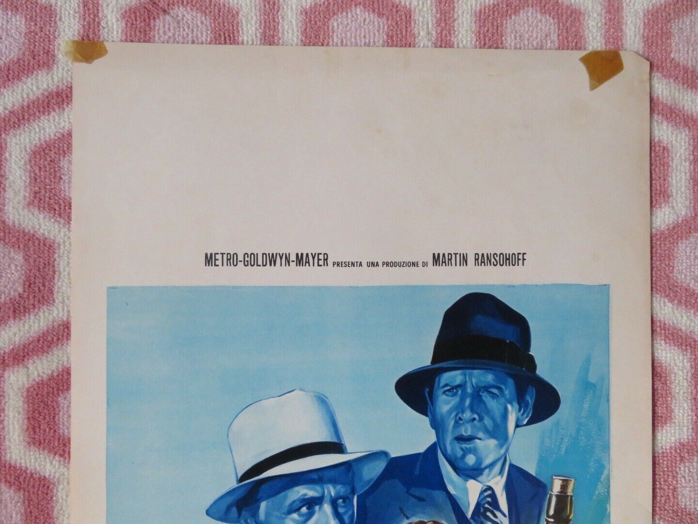 I CONTRABBANDIERI DEGLIANNI RUGGENTI ITALIAN LOCANDINA (27.5"x13") POSTER 1970 Movie posters