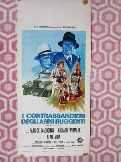 I CONTRABBANDIERI DEGLIANNI RUGGENTI ITALIAN LOCANDINA (27.5"x13") POSTER 1970 Movie posters