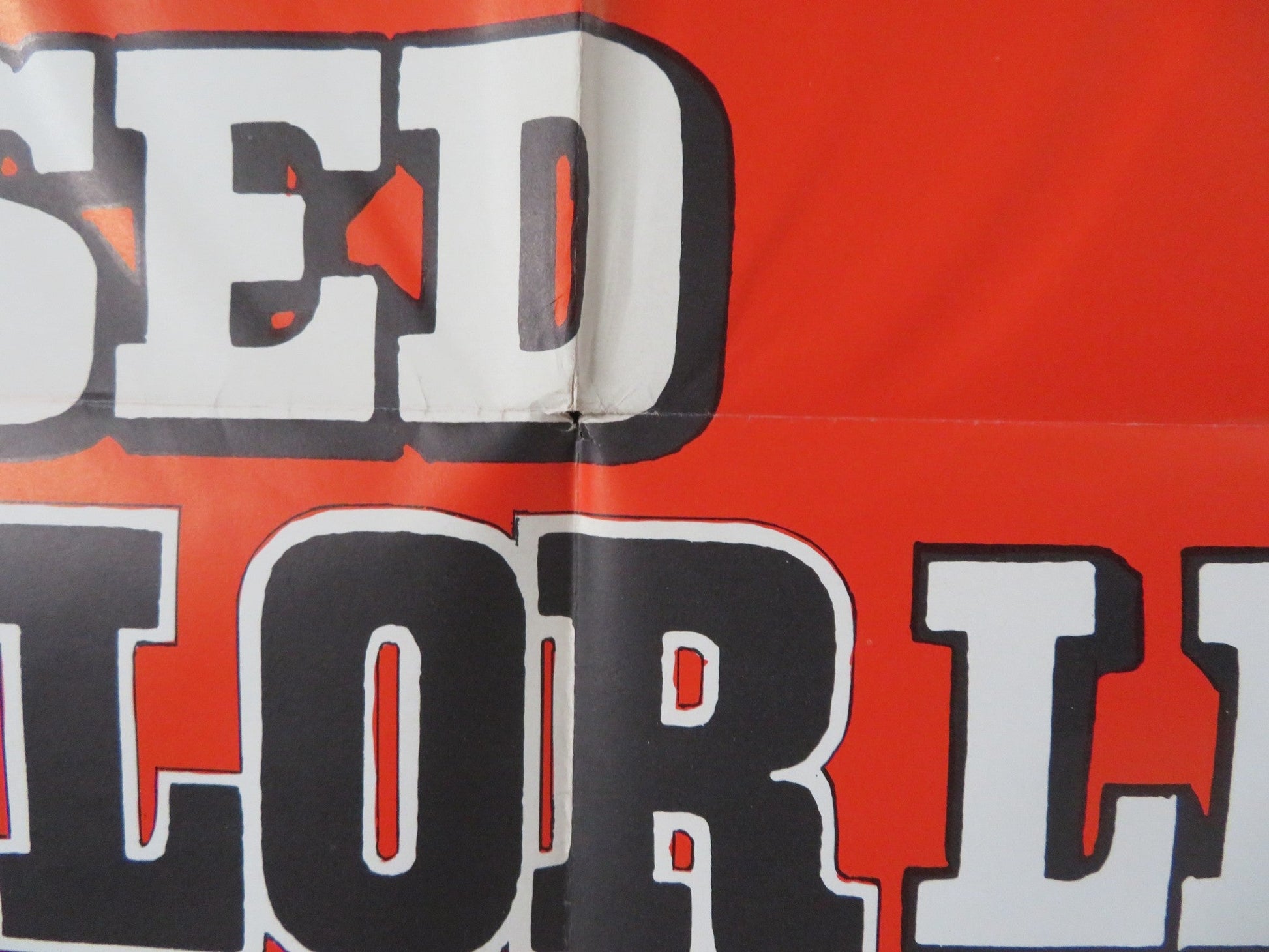 I CROSSED THE COLOR LINE FOLDED US ONE SHEET POSTER GILDEN RIMA KUTNER 1966 Rendezvous Cinema Movie posters