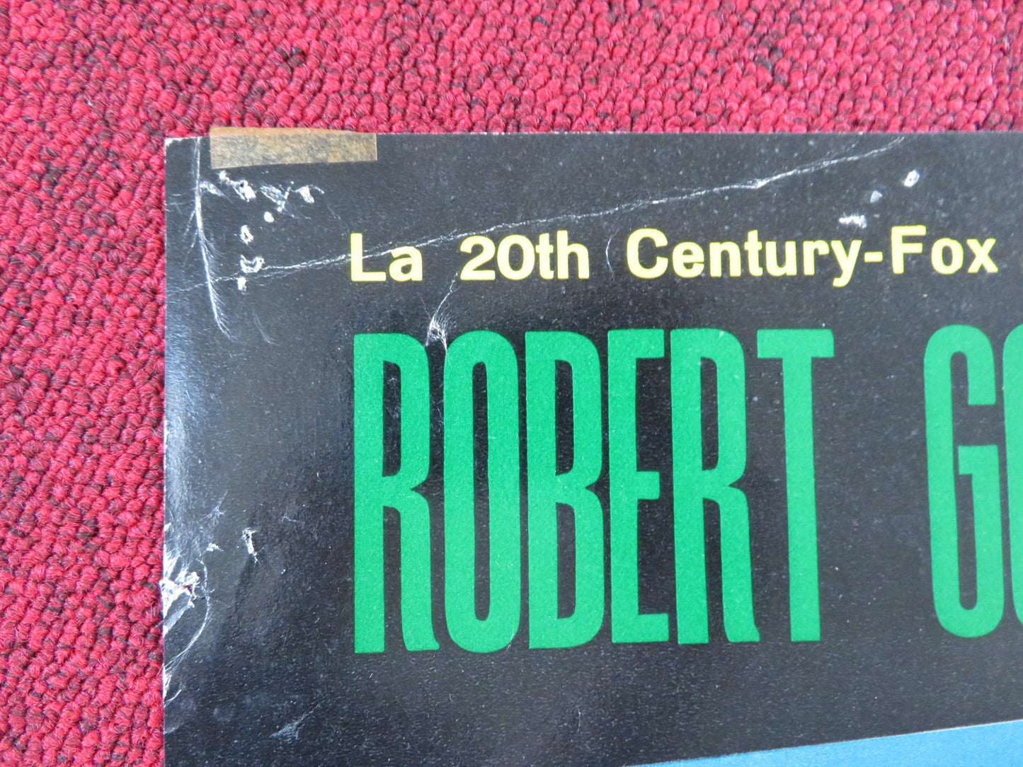 I DEAL IN DANGER ITALIAN FOGLIO POSTER ROBERT GOULET CHRISTINE CARERE 1966 Rendezvous Cinema Movie posters