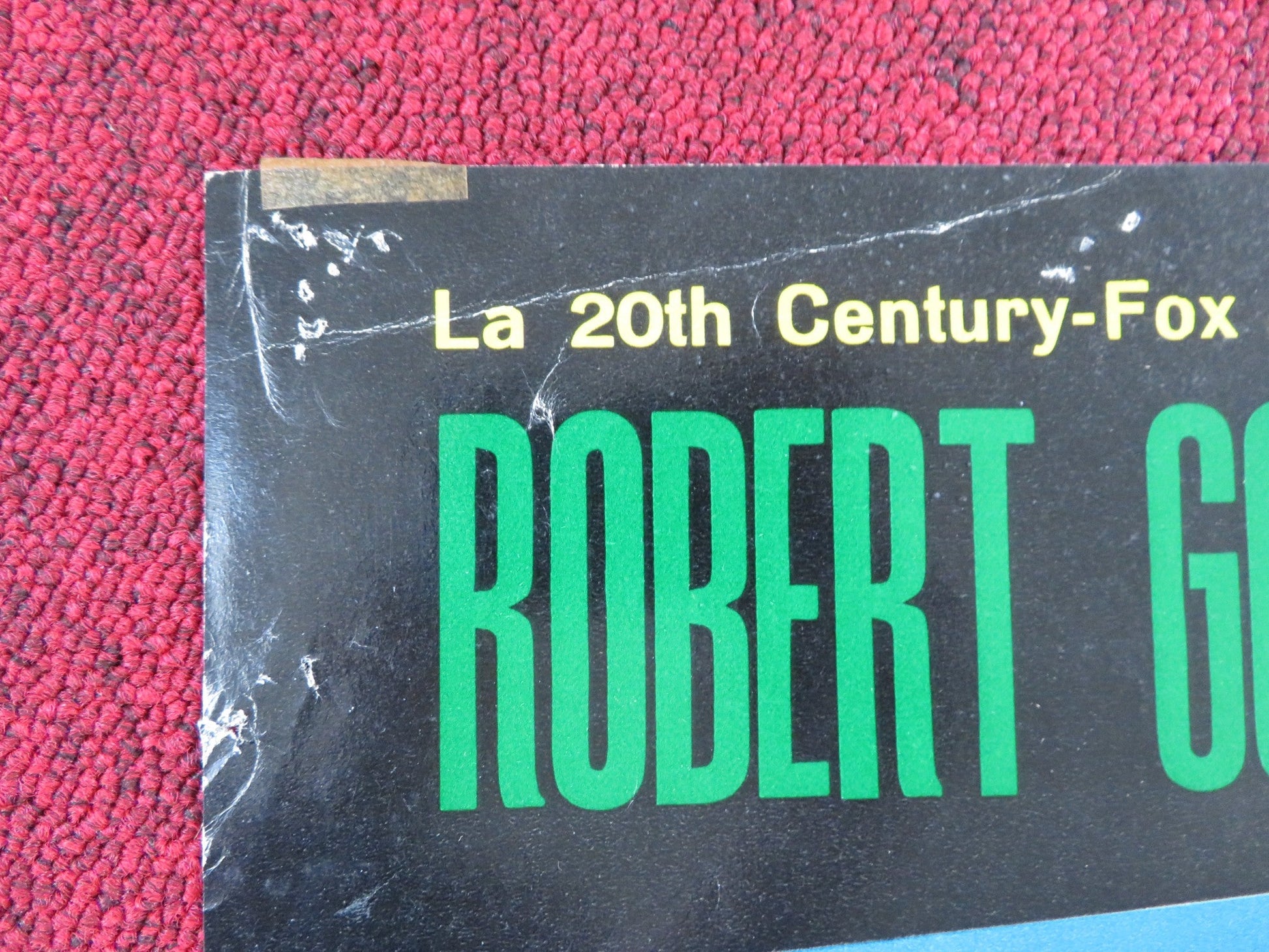 I DEAL IN DANGER ITALIAN FOGLIO POSTER ROBERT GOULET CHRISTINE CARERE 1966 Rendezvous Cinema Movie posters