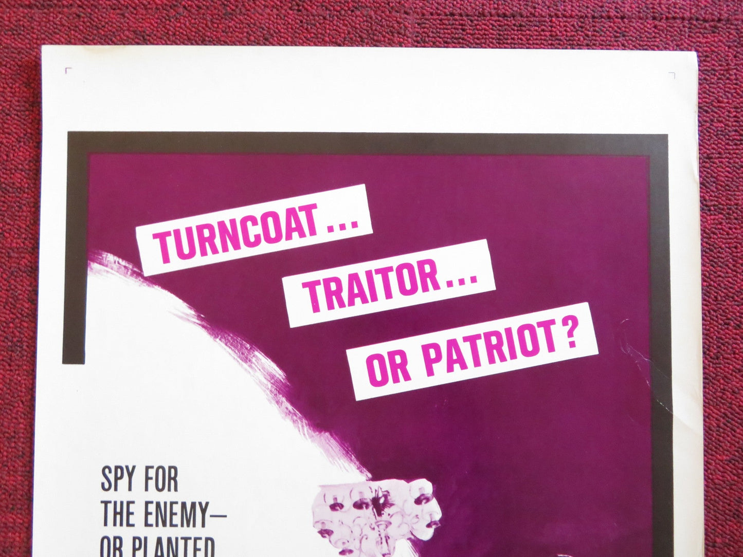 I DEAL IN DANGER US INSERT (14"x 36") POSTER ROBERT GOULET CHRISTINE CARERE 1966 Rendezvous Cinema Movie posters