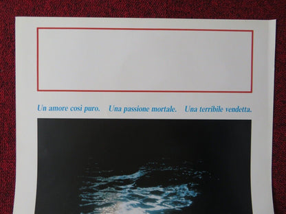 I DELITTI DELLA PALUDE ITALIAN LOCANDINA (27.5"x13") POSTER JASON LEIGH 1988 Movie posters