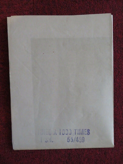 I DIED A THOUSDAND TIMES FOLDED US ONE SHEET POSTER JACK PALLANCE 1955 Movie posters