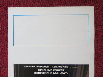 I DIVERTIMENTI DELLA VITA PRIVATA ITALIAN LOCANDINA POSTER DELPHINE FOREST 1990 Rendezvous Cinema Movie posters