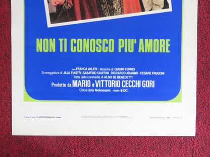 I DON'T UNDERSTAND YOU ANYMORE ITALIAN LOCANDINA POSTER MONICA VITTI 1980 Rendezvous Cinema Movie posters