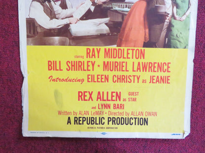 I DREAM OF JEANIE US INSERT (14"x 36") POSTER RAY MIDDLETON BILL SHIRLEY 1952 Rendezvous Cinema Movie posters