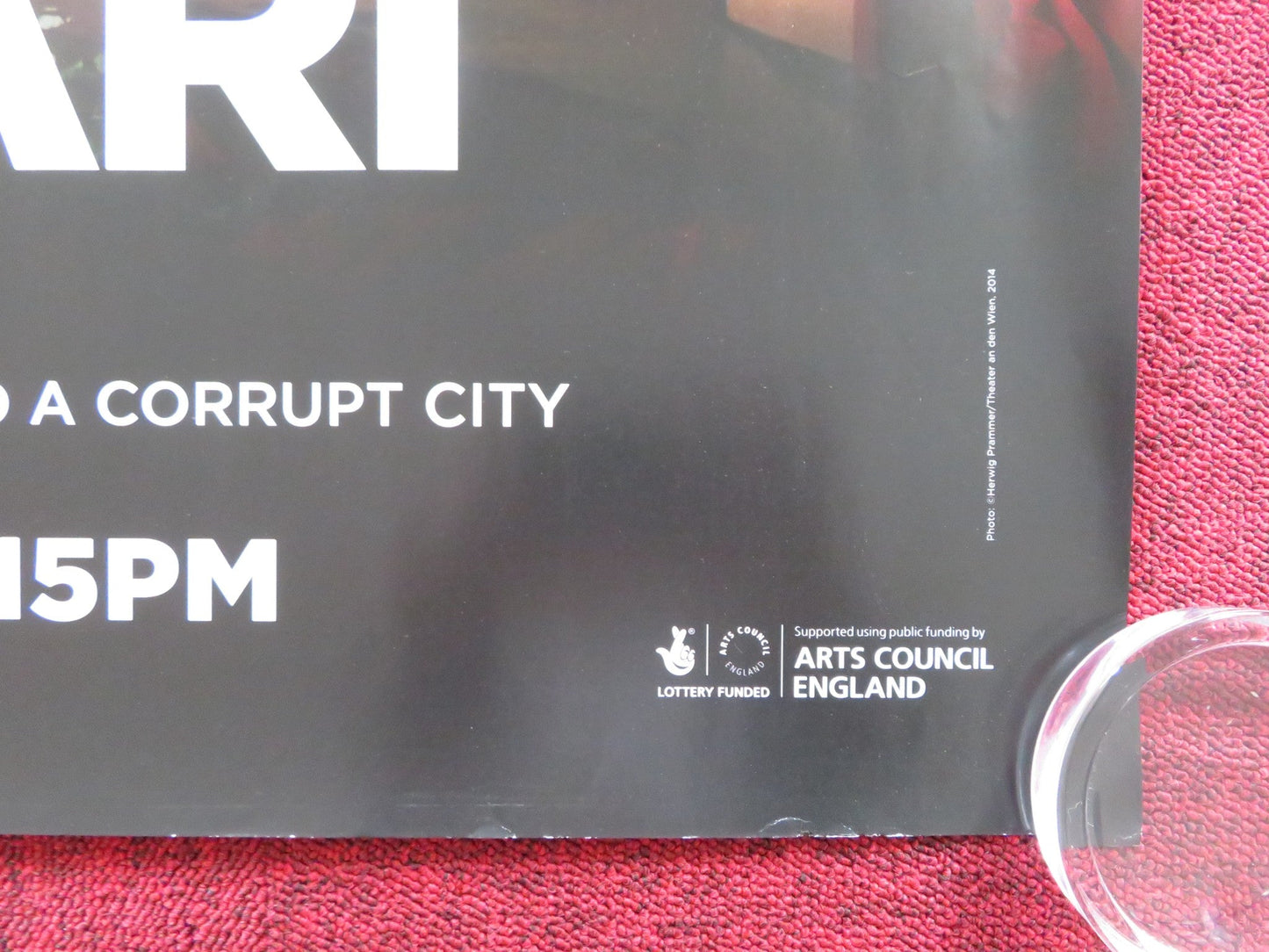 I DUE FOSCARI UK QUAD (30"x 40") ROLLED POSTER ROYAL OPERA HOUSE P. DOMINGO 2016 Rendezvous Cinema Movie posters