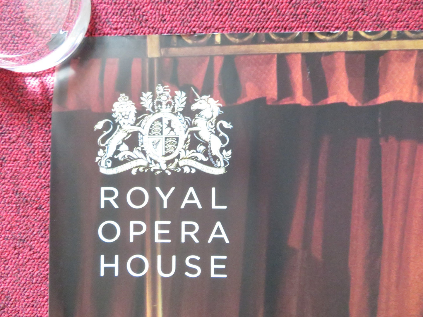 I DUE FOSCARI UK QUAD (30"x 40") ROLLED POSTER ROYAL OPERA HOUSE P. DOMINGO 2016 Rendezvous Cinema Movie posters