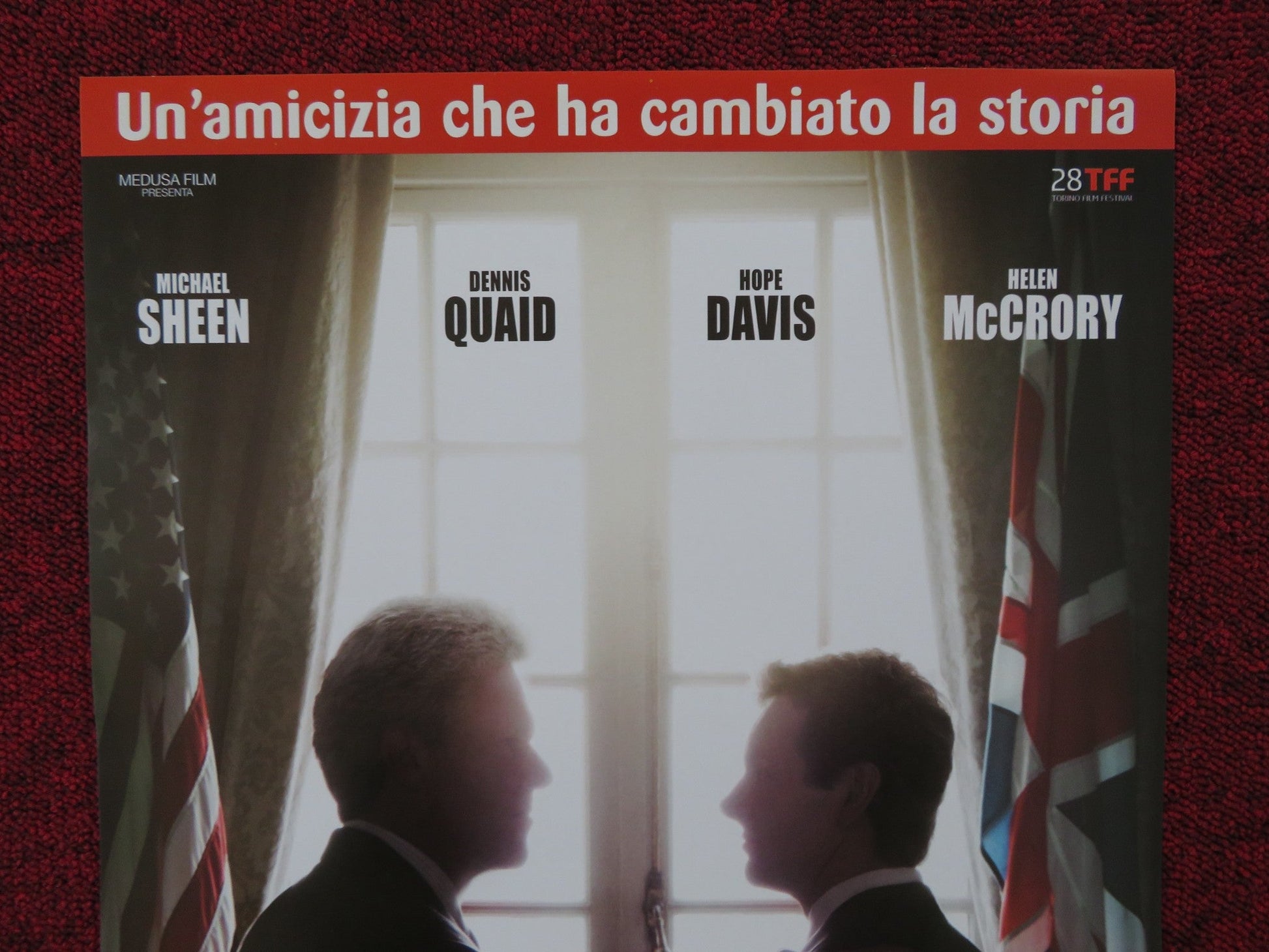I DUE PRESIDENTI ITALIAN LOCANDINA POSTER MICHAEL SHEEN DENNIS QUAID 2010 Rendezvous Cinema Movie posters
